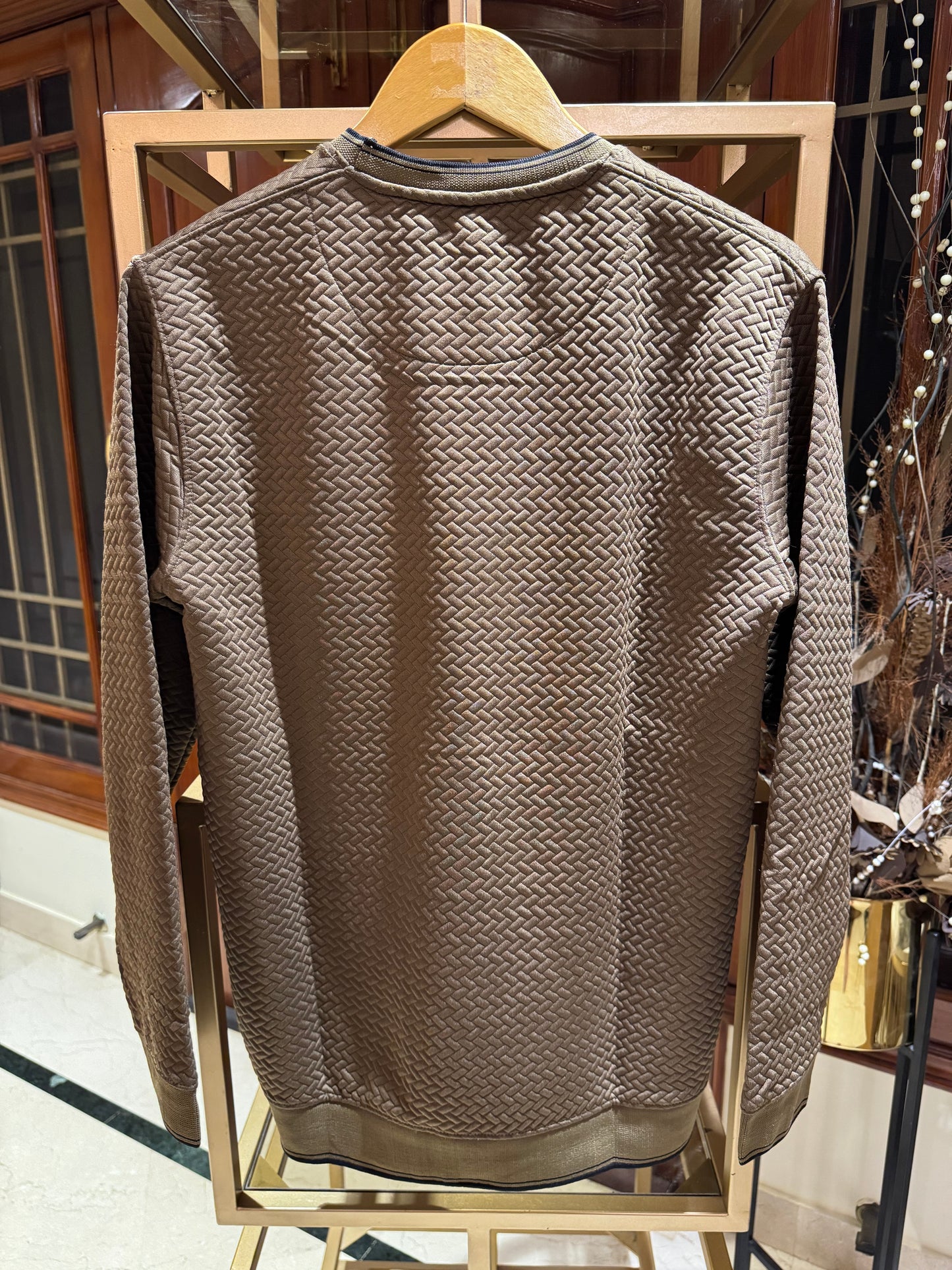 LCST Premium Textured Sweatshirt– Winter Edition-Brown