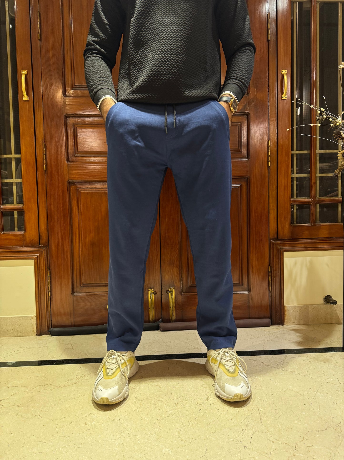 ZR Trousers — The Perfect Blend of Luxury and Style-Blue