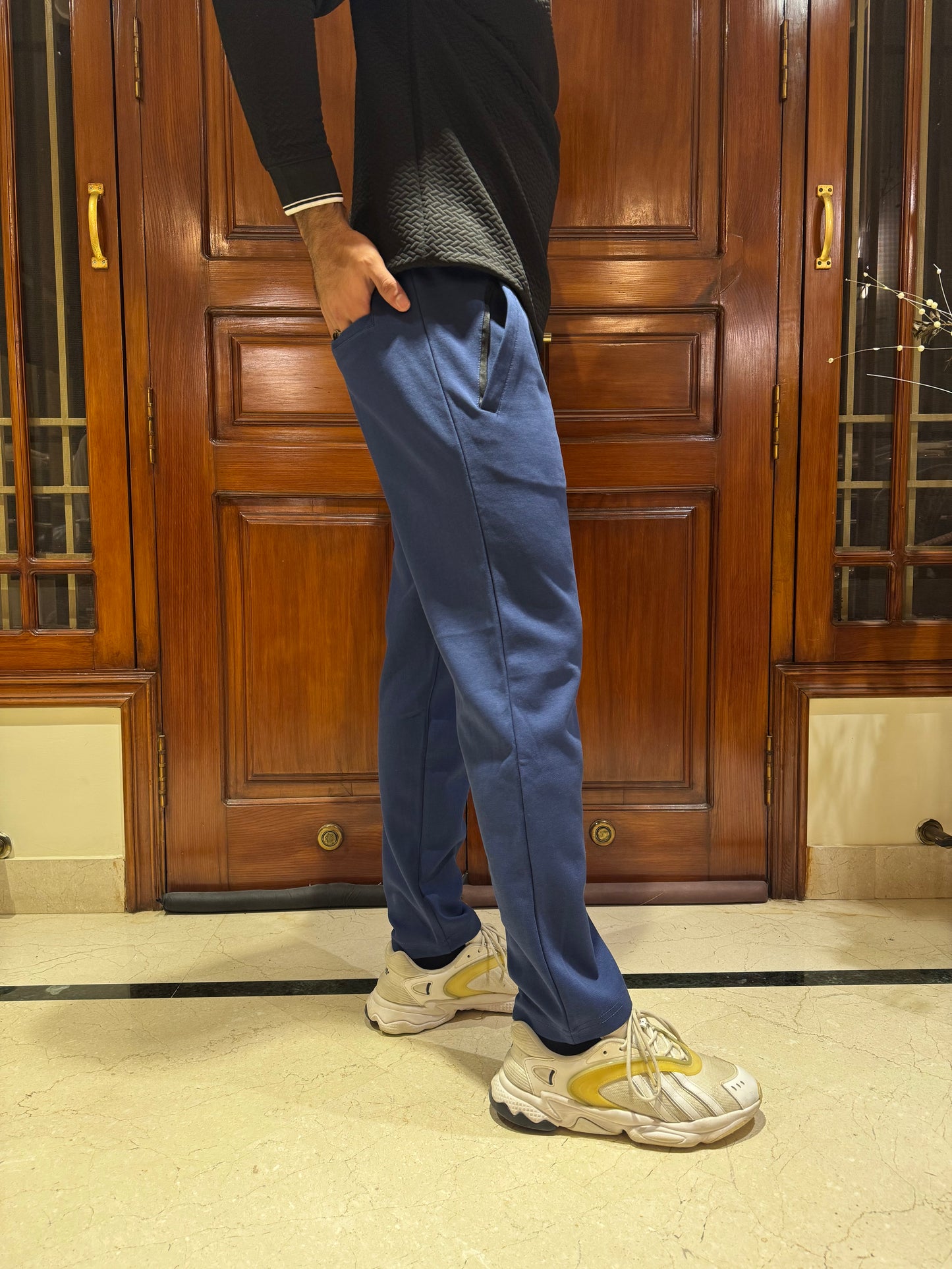 ZR Trousers — The Perfect Blend of Luxury and Style-Blue