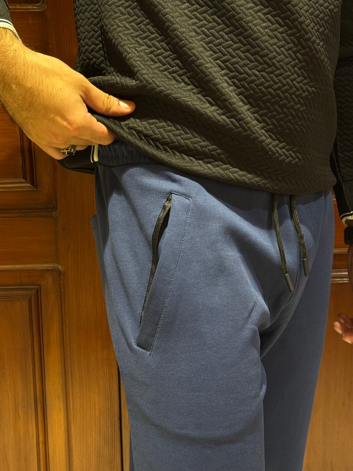 ZR Trousers — The Perfect Blend of Luxury and Style-Blue