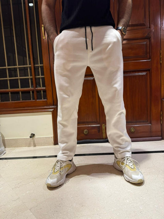 ZR Trousers — The Perfect Blend of Luxury and Style-White